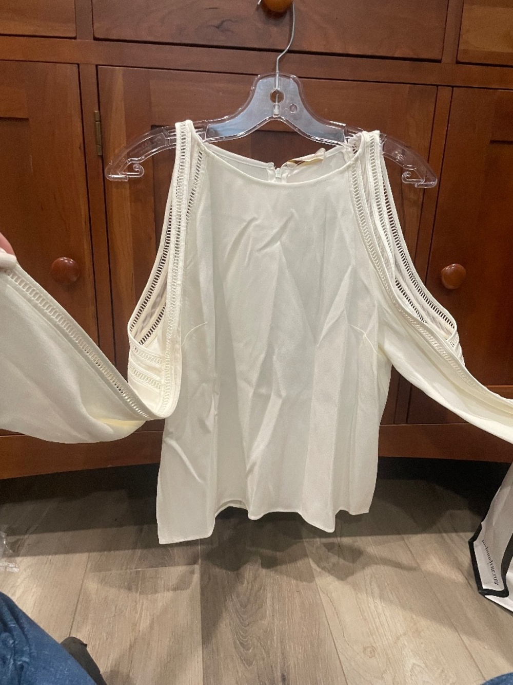 Ramy Brook New York Cold-Shoulder Blouse
